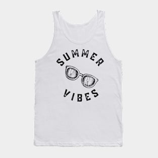 Summer Vibes. Fun Summer, Beach, Sand, Surf Design. Tank Top